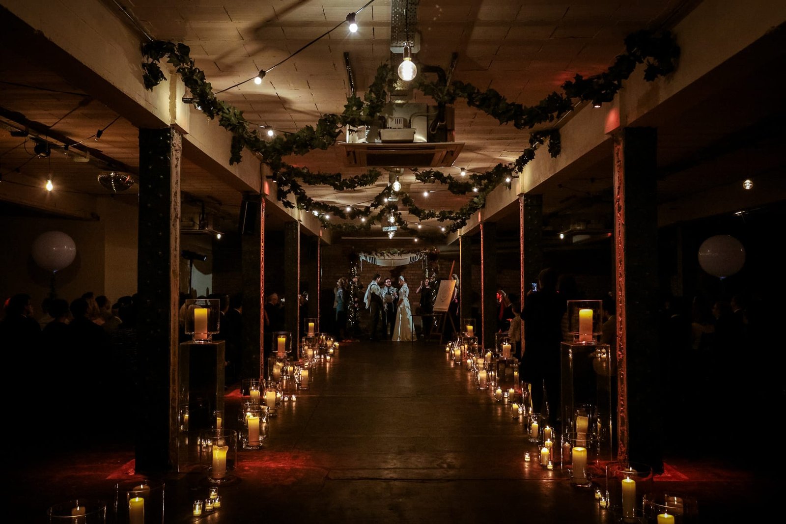 Victoria Warehouse Dark Service Room