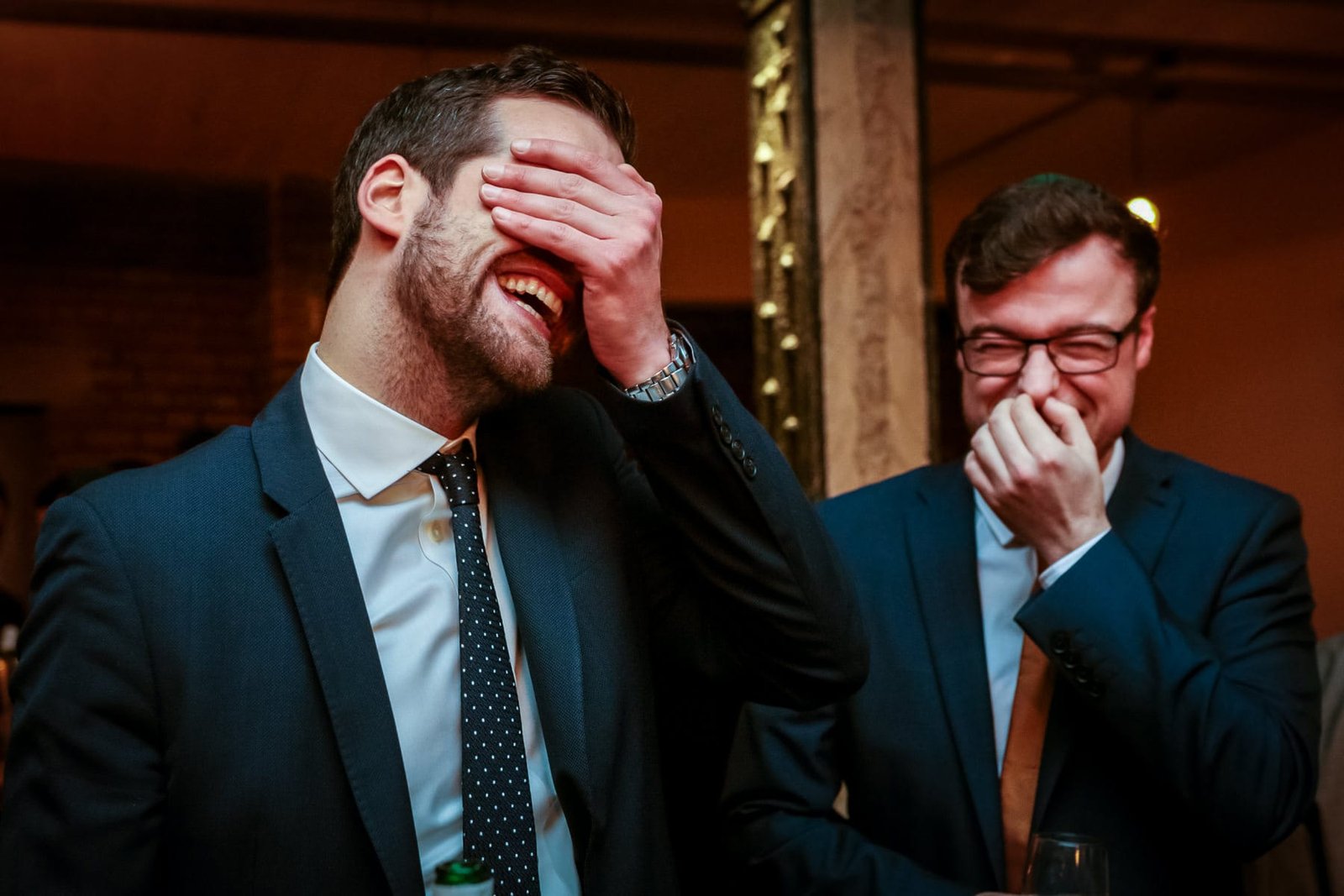 Victoria Warehouse Laughing Guests