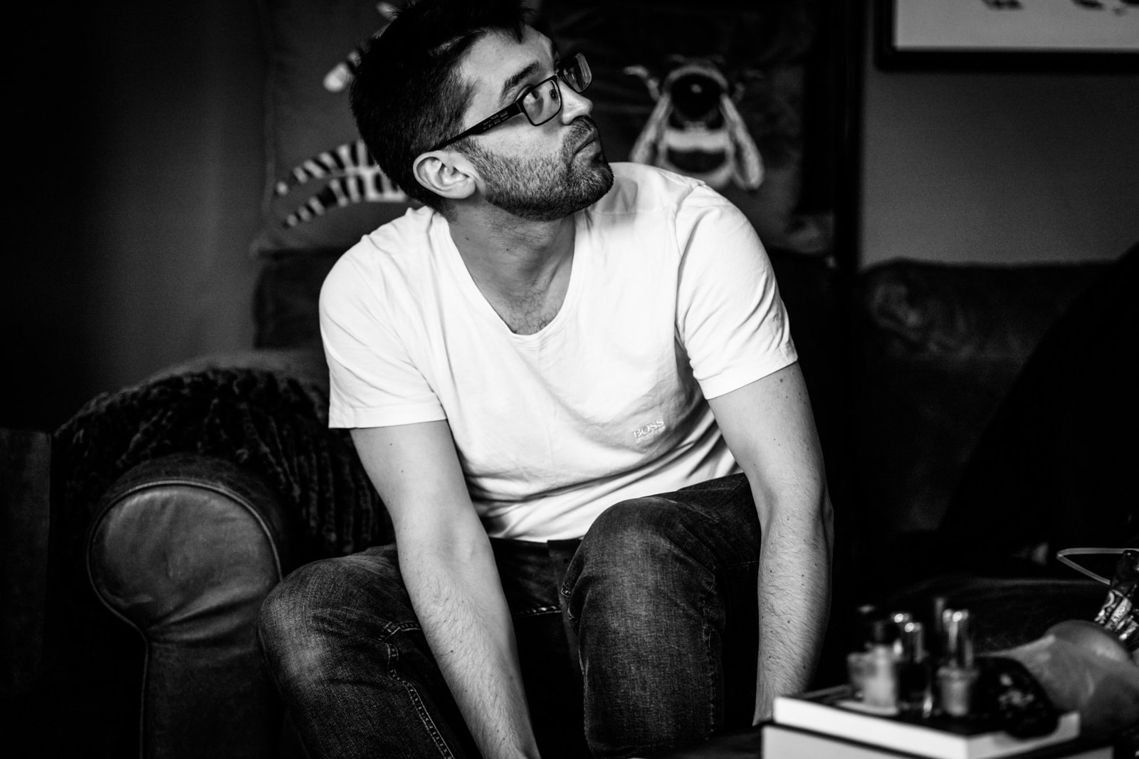 Le Gothique Wedding groom