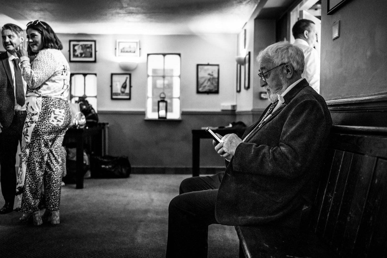 Le Gothique Wedding grandad